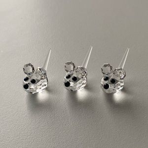 Swarovski Crystal Field Mice (Set of Three)
